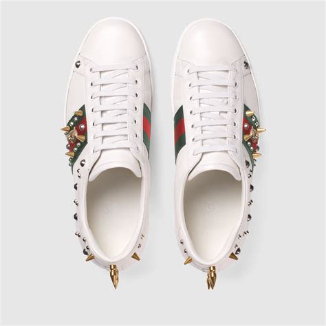 gucci studded sneakers
